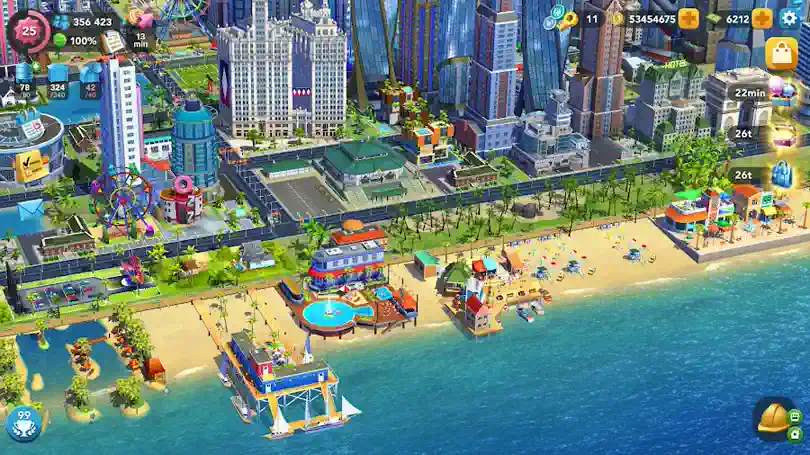 Captura 1 de SimCity BuildIt